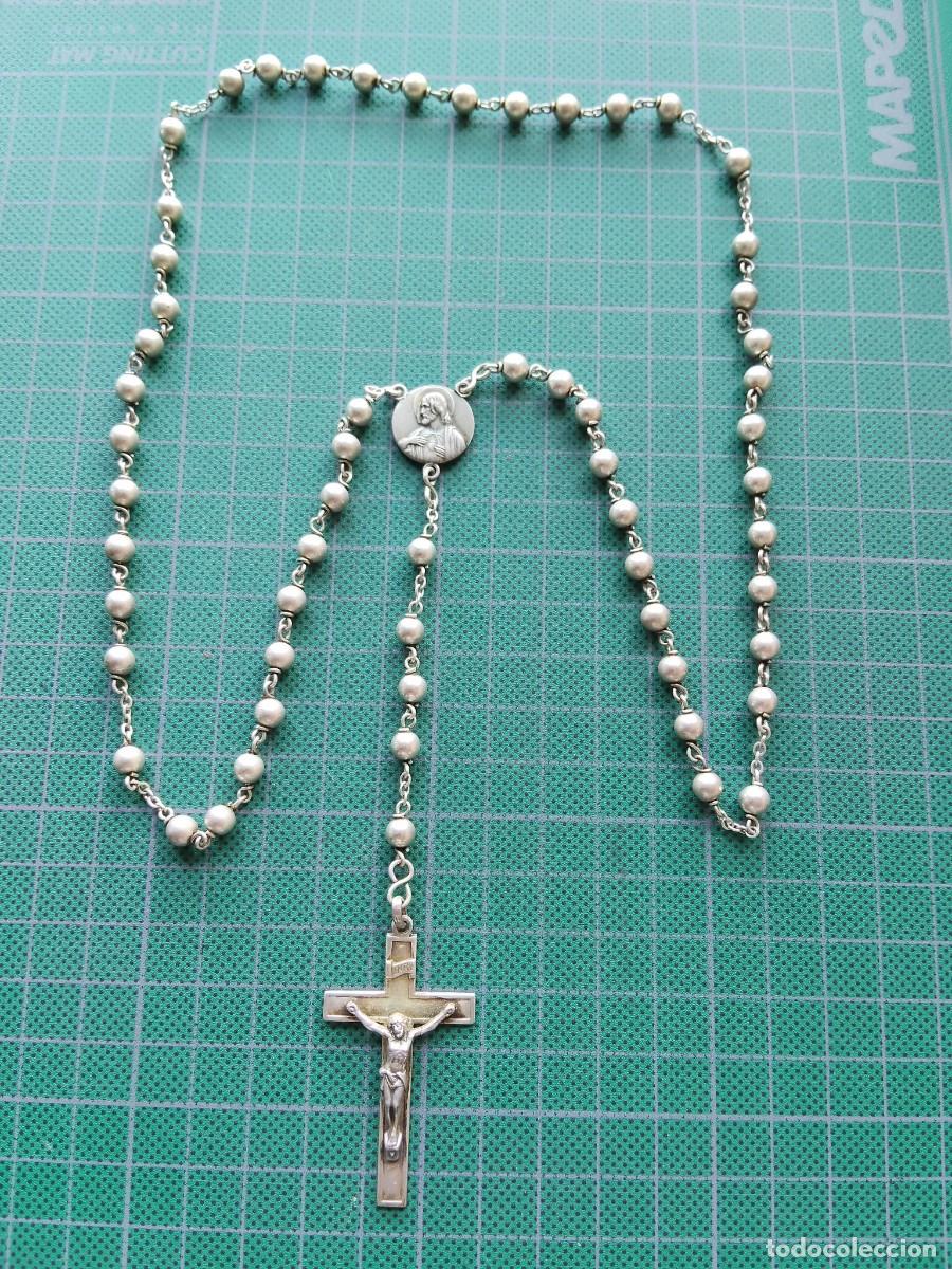 Antig&uuml;edades: ROSARIO ANTIGUO DE PLATA (9)