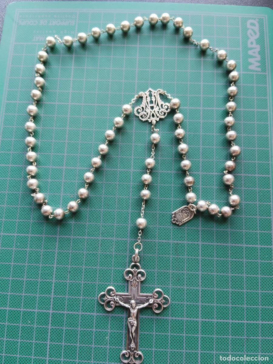 Antig&uuml;edades: ROSARIO ANTIGUO DE PLATA (11)