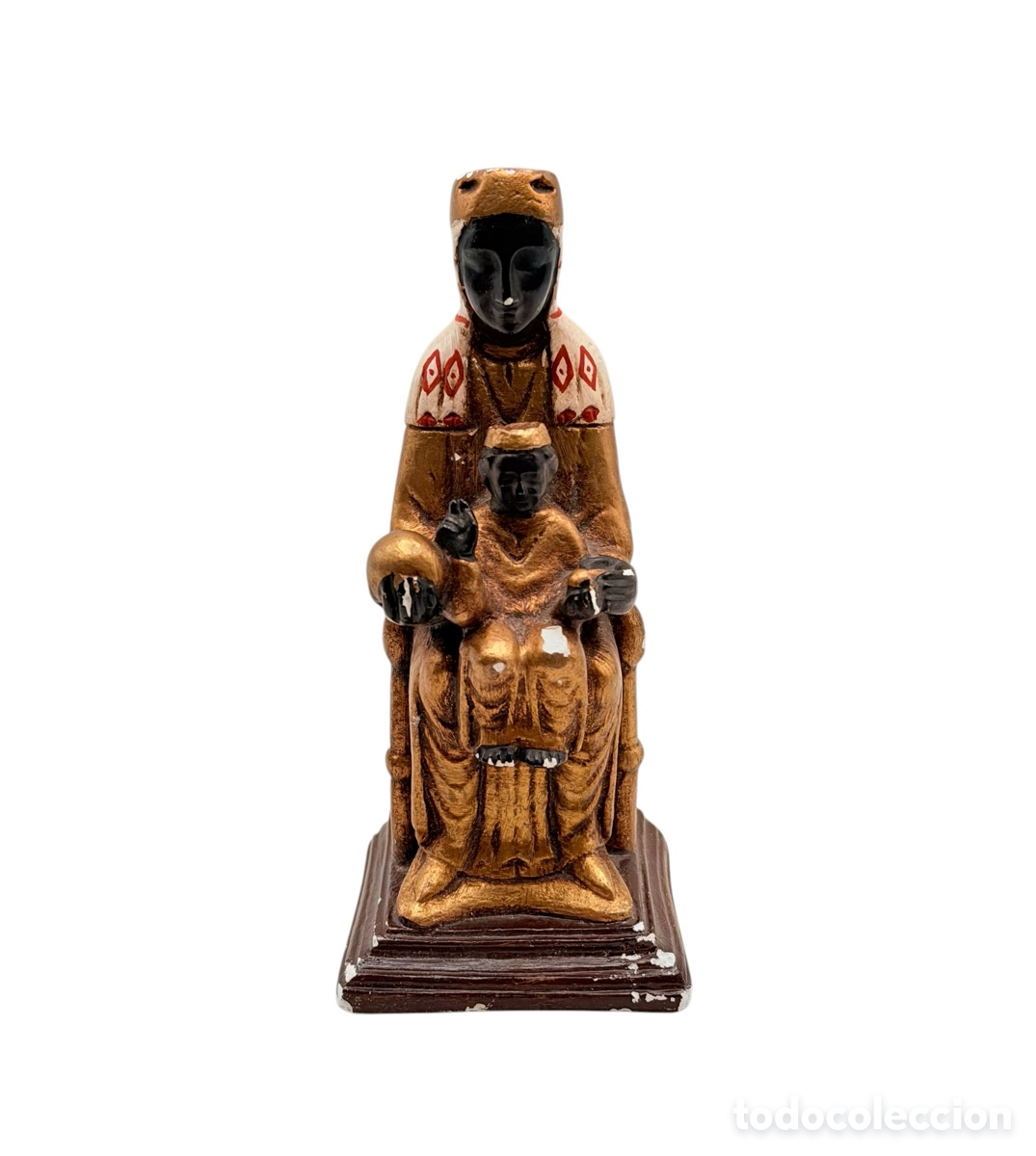 Oggetti Antichi: Antigua Virgen de Monserrat