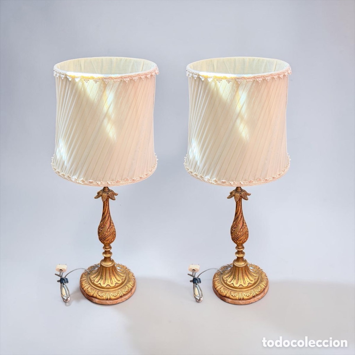 Antiquit&auml;ten: Antiguas L&aacute;mparas de Bronce