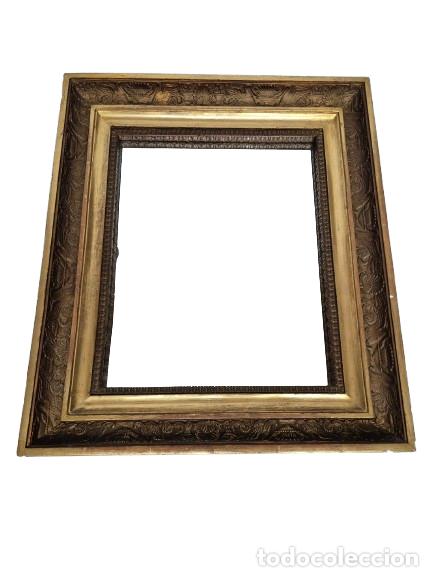 Antig&uuml;edades: Decorativo espejo - Madera y Estuco Dorado