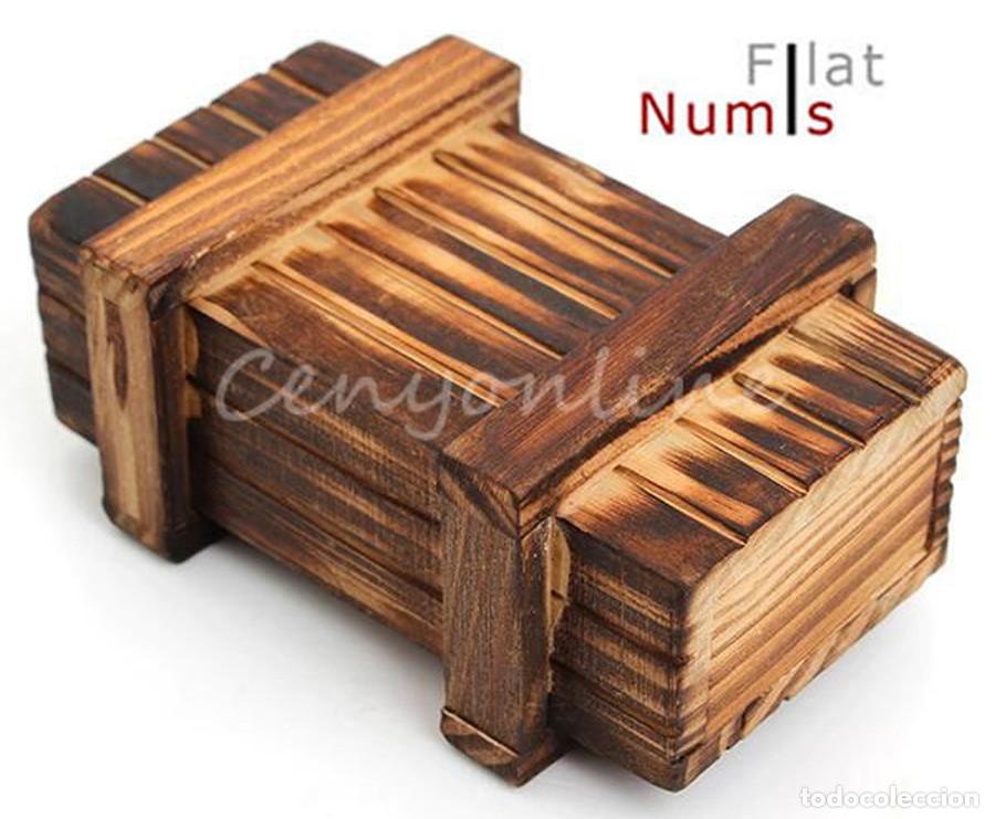 Antig&uuml;edades: CAJA MAGICA - CON COMPARTIMENTO SECRETO