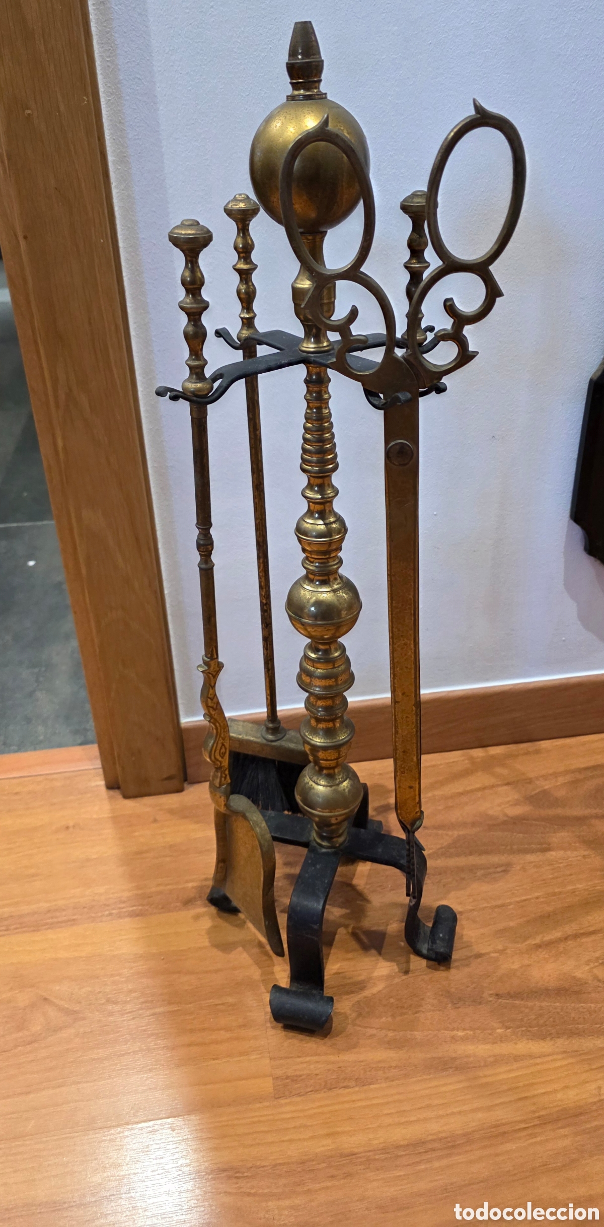 Antig&uuml;edades: UTENSILIOS DE CHIMENEA VICTORIANOS