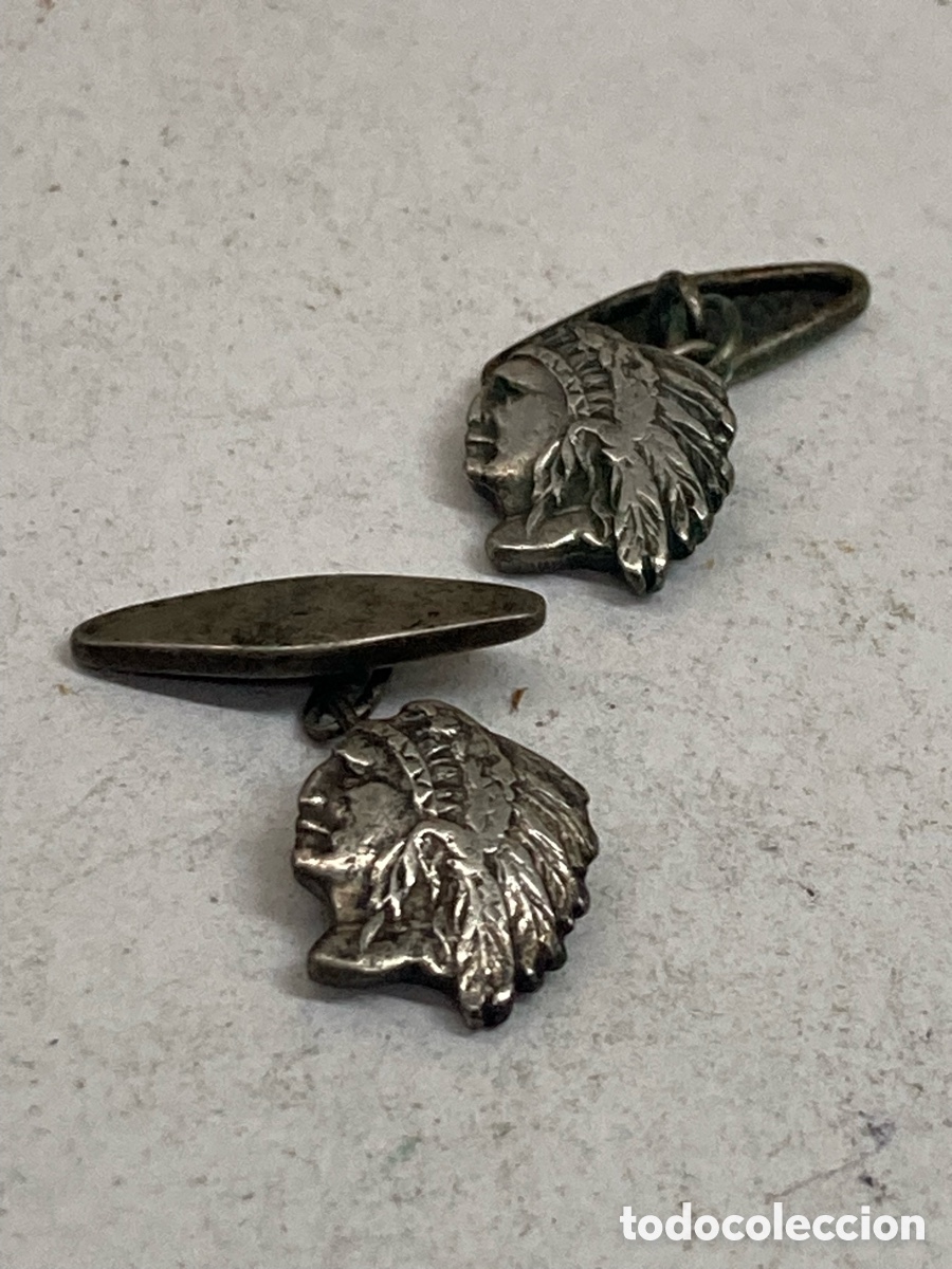 Antig&uuml;edades: Gemelos de plata P447