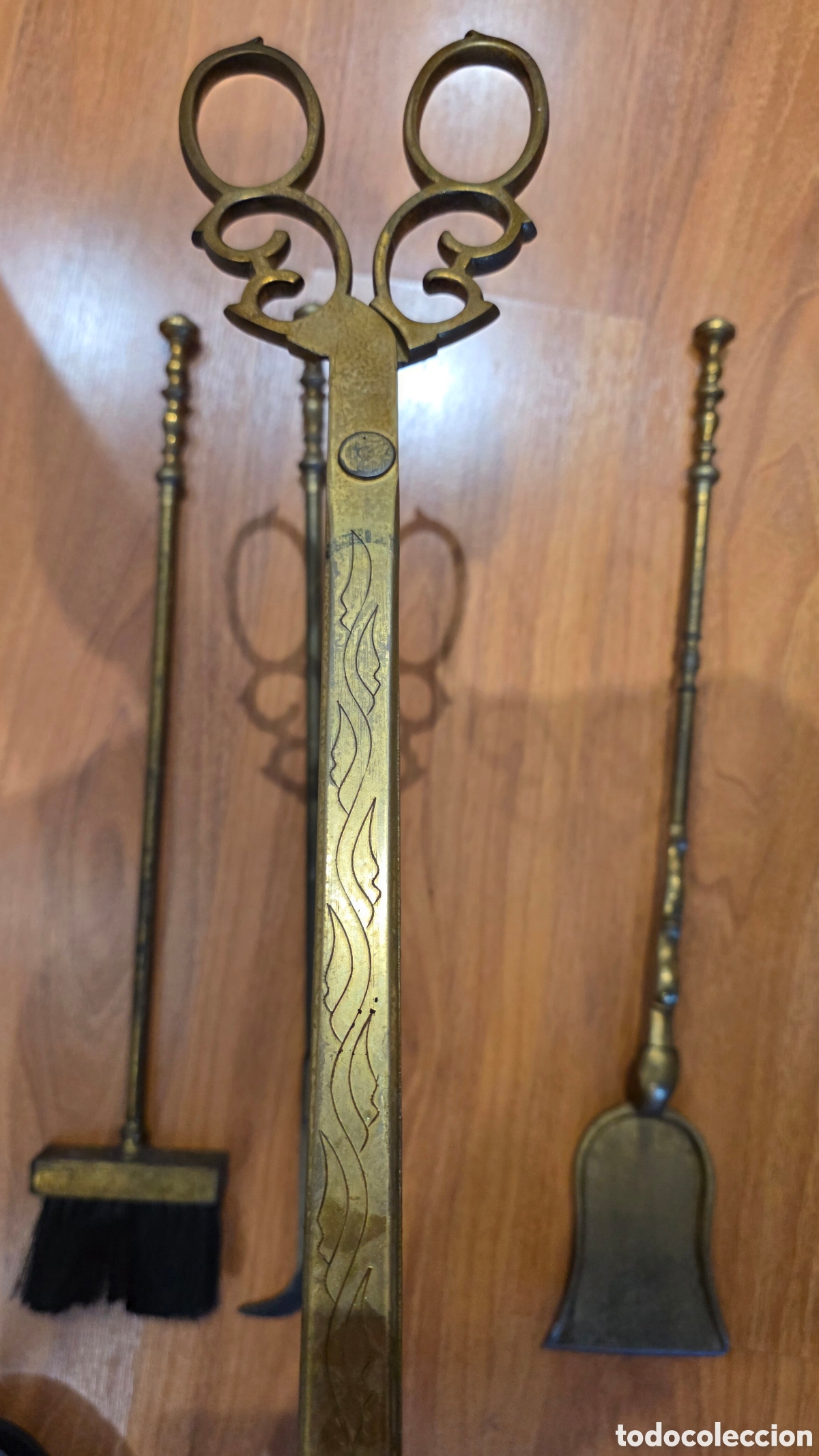 Antig&uuml;edades: UTENSILIOS DE CHIMENEA ANTIGUOS - Foto 3