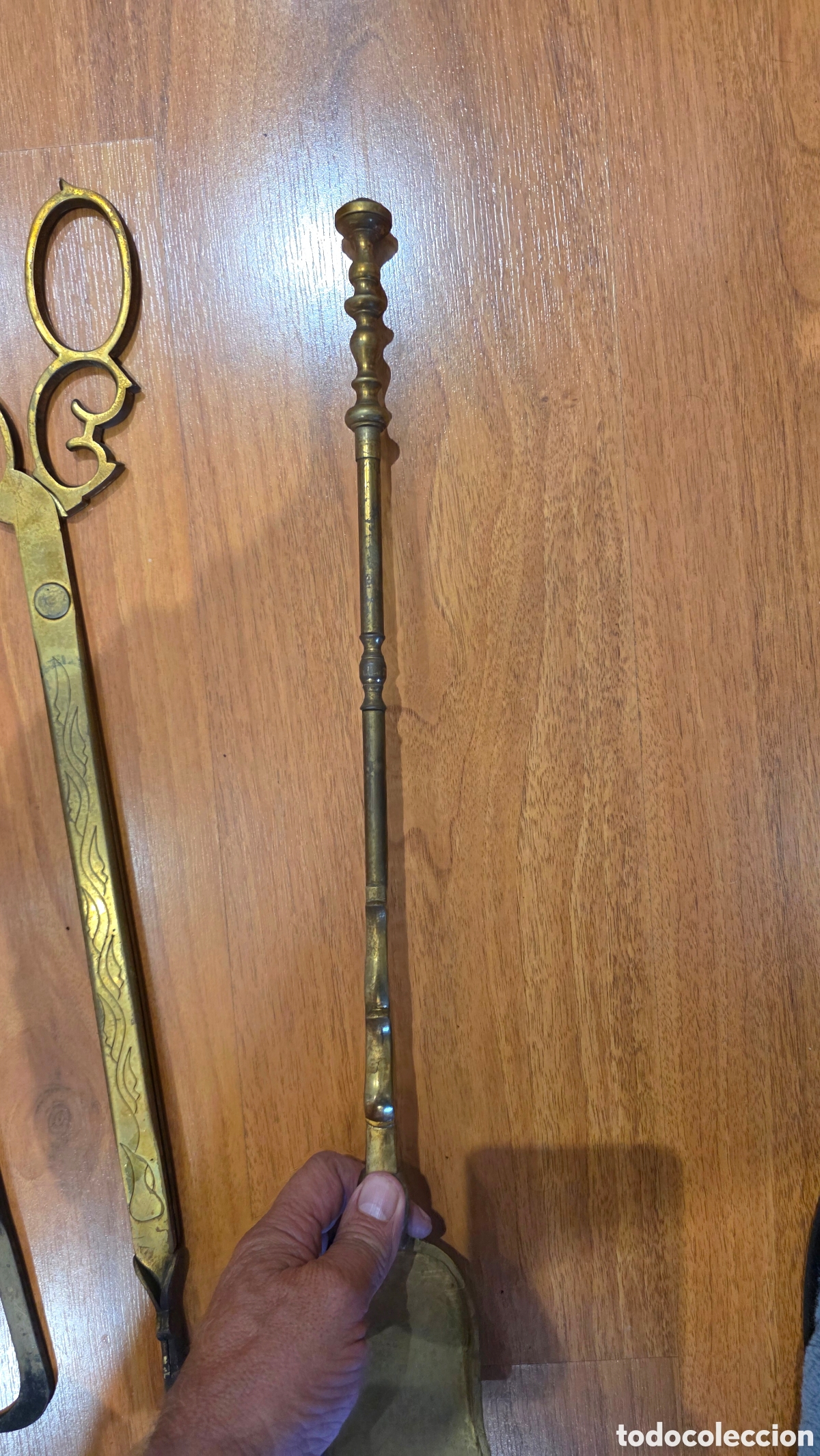 Antig&uuml;edades: UTENSILIOS DE CHIMENEA ANTIGUOS - Foto 5