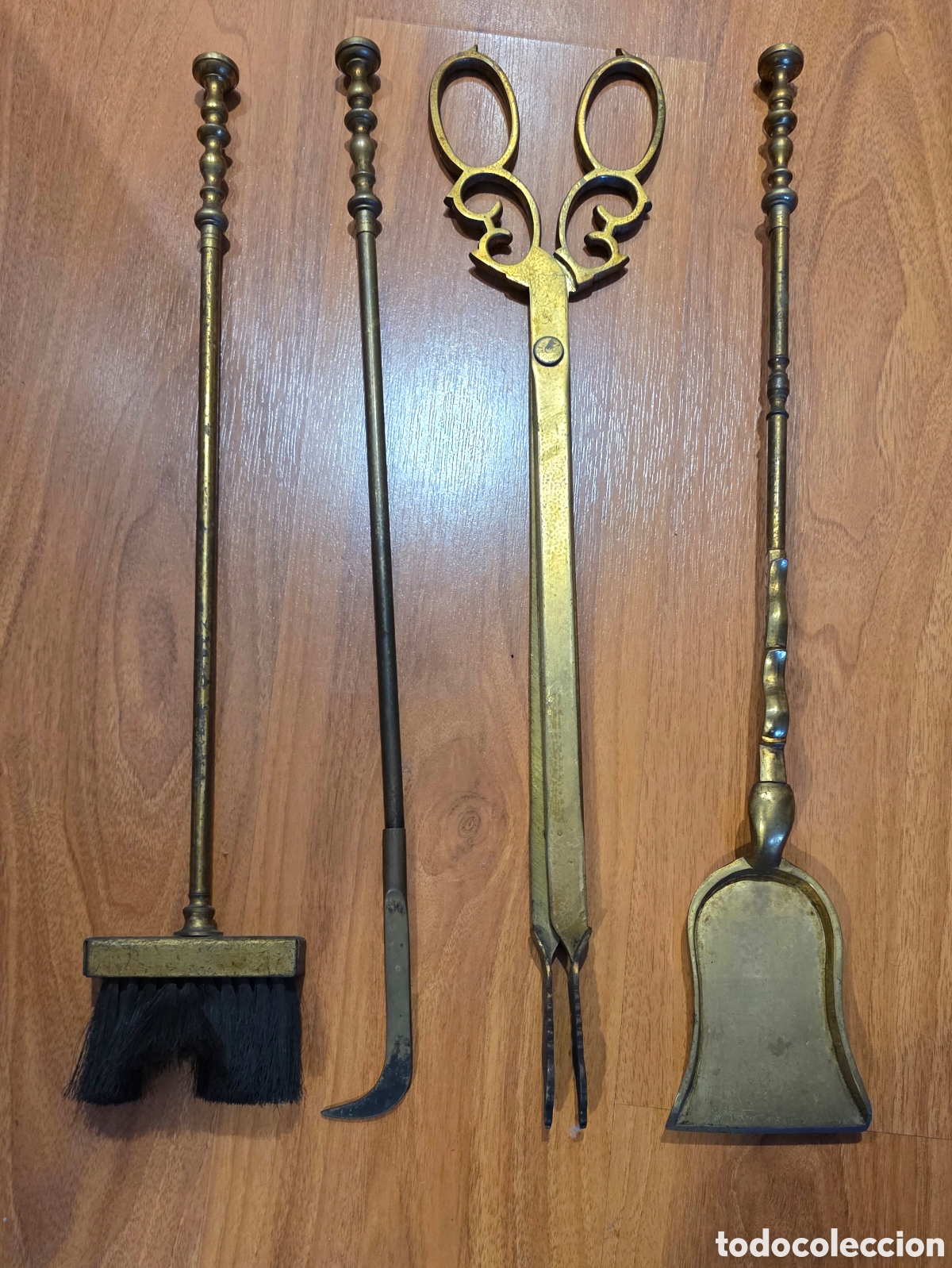 Antig&uuml;edades: UTENSILIOS DE CHIMENEA ANTIGUOS - Foto 2