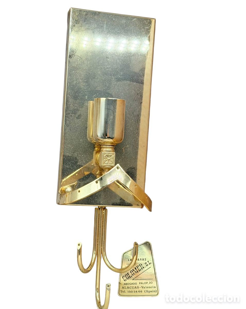 Antig&uuml;edades: Antiguo Aplique de Cristales sin Uso