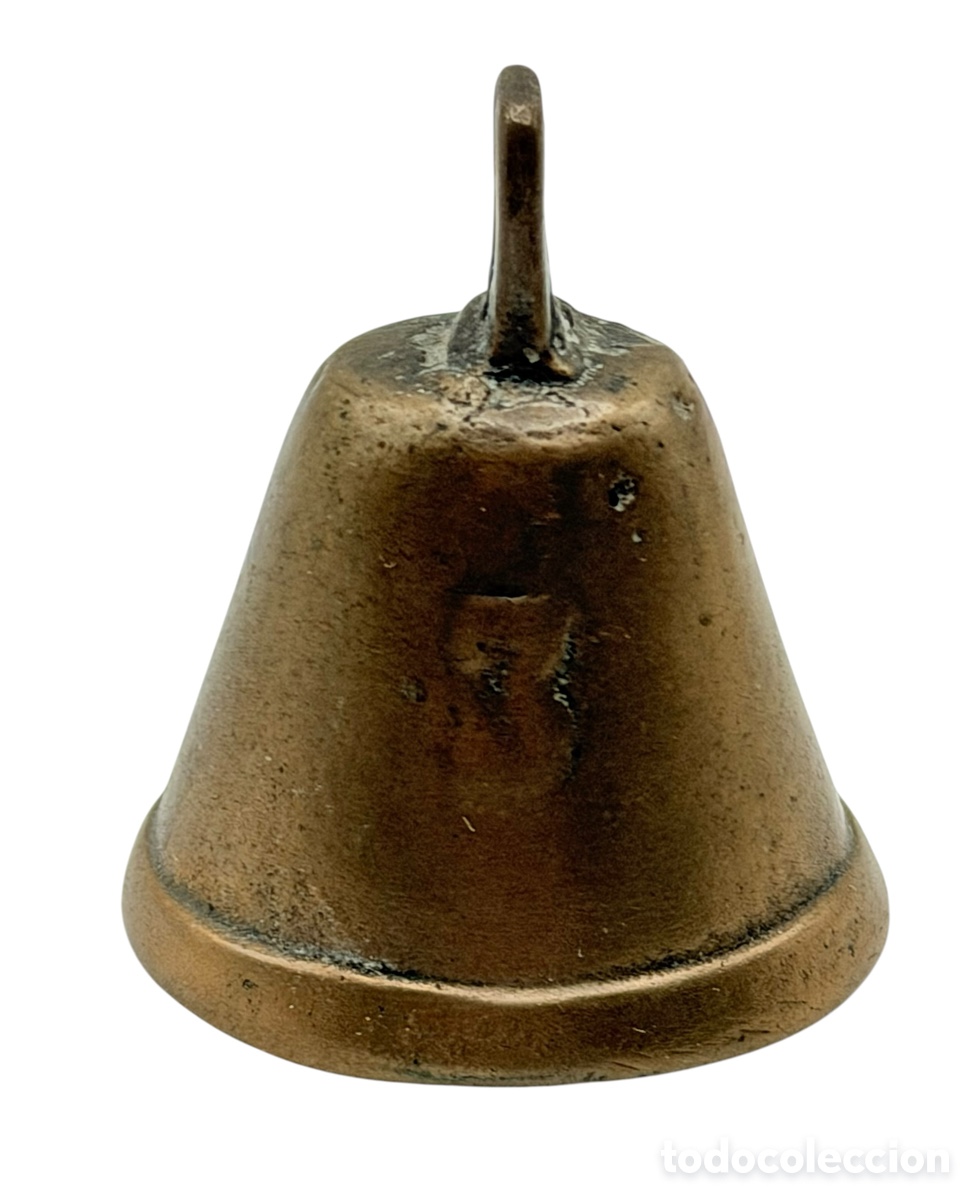 Antiques: Antigua Campana de Bronce