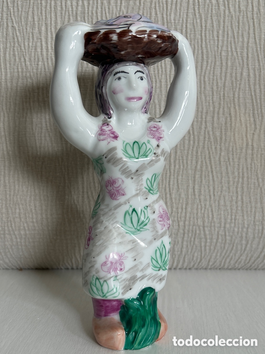 Oggetti Antichi: Cer&aacute;mica Castro figura PESCADORA