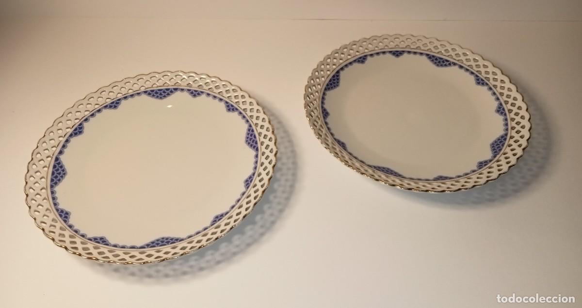 Antig&uuml;edades: 2 PLATOS TROQUELADOS - Foto 1