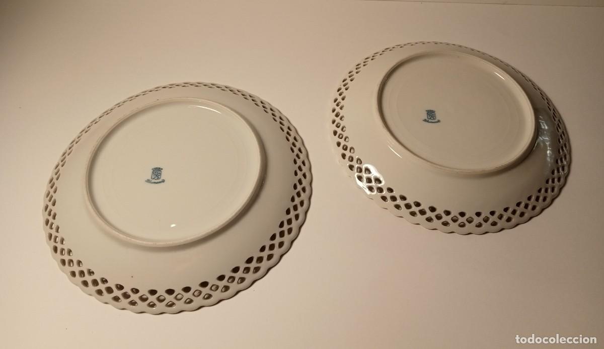 Antig&uuml;edades: 2 PLATOS TROQUELADOS - Foto 5