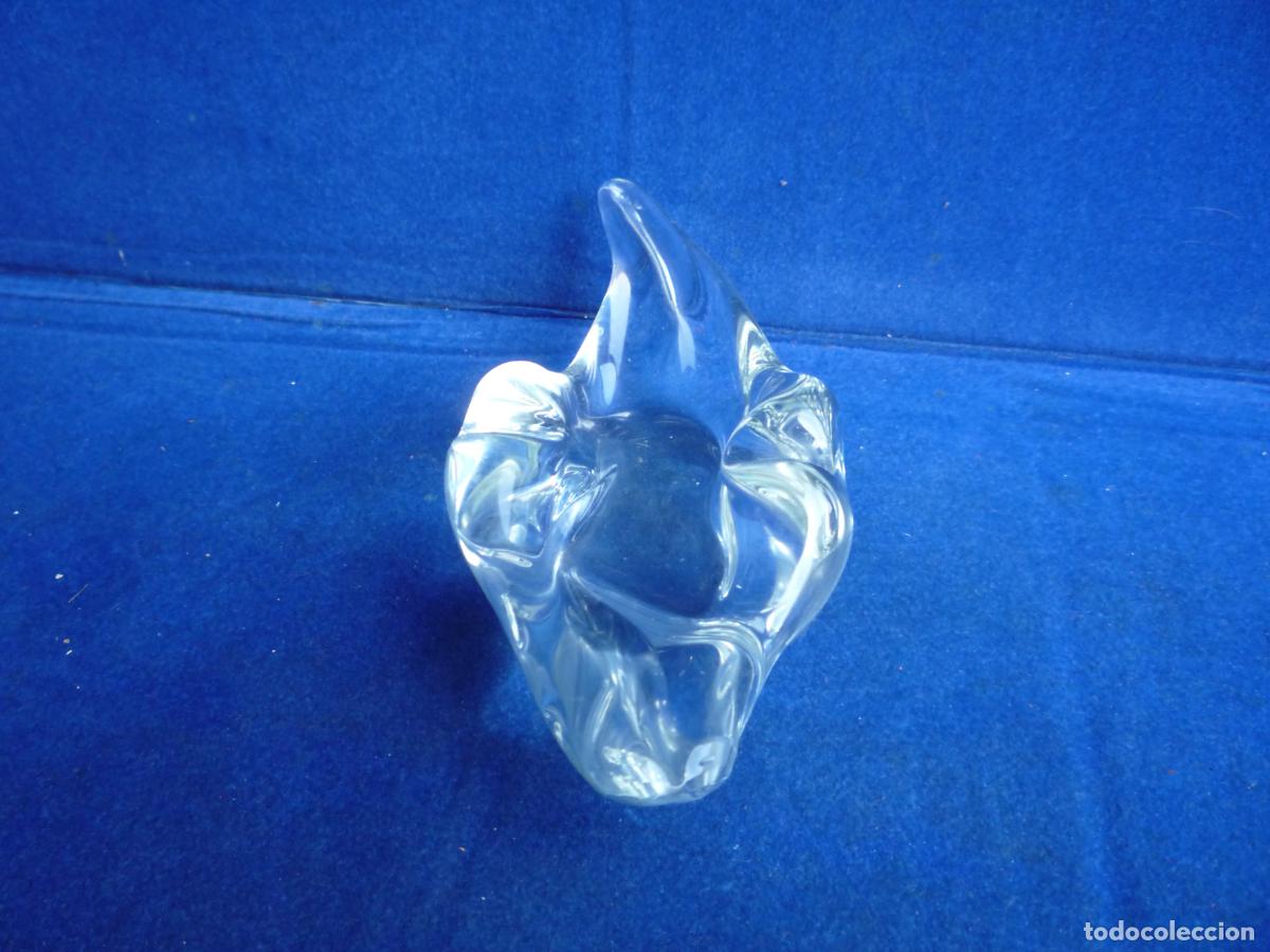 Antig&uuml;edades: CENICERO CRISTAL TRANSPARENTE - Foto 2