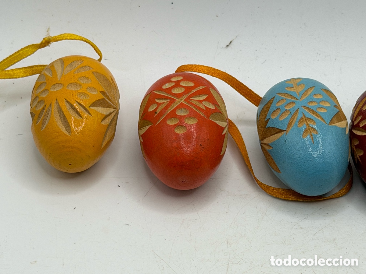 Antig&uuml;edades: Figuras de Huevos Pintados - Foto 6