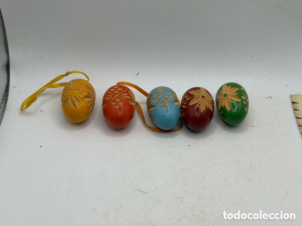 Antig&uuml;edades: Figuras de Huevos Pintados - Foto 7