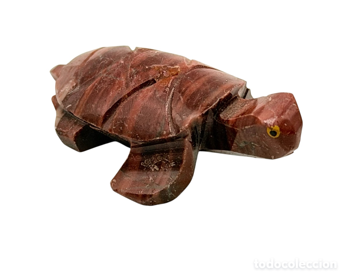 Antiquit&eacute;s: Figura de tortuga de Piedra