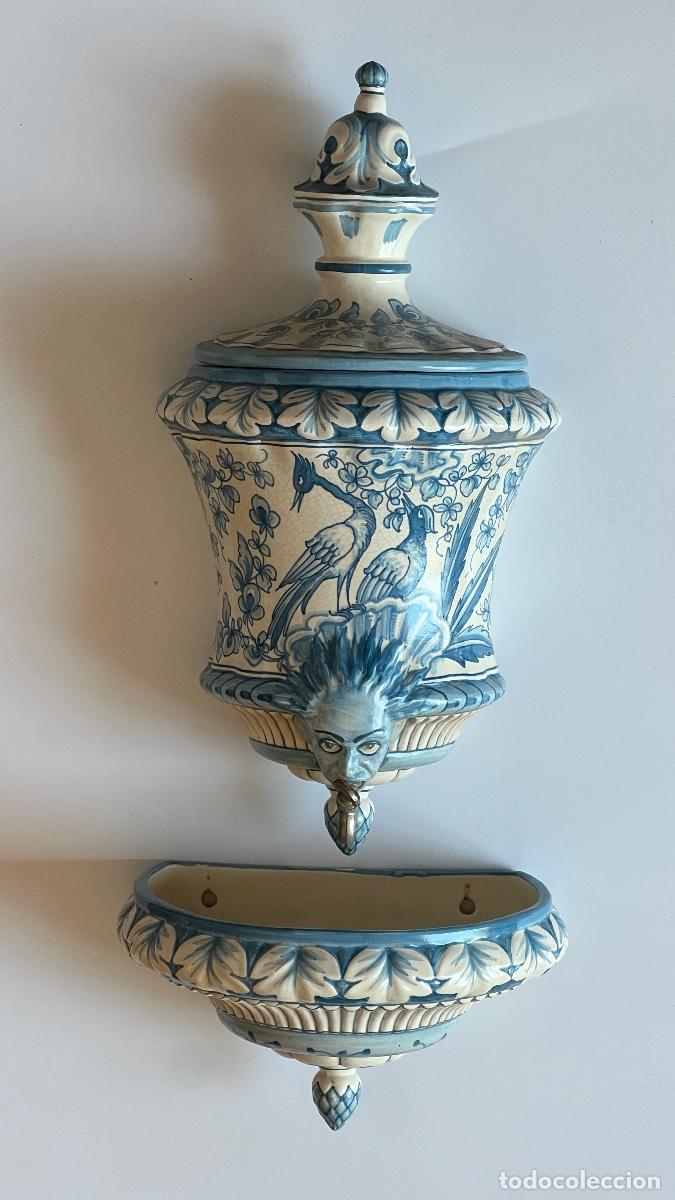 Oggetti Antichi: Aguamanil. Cer&aacute;mica Cases.