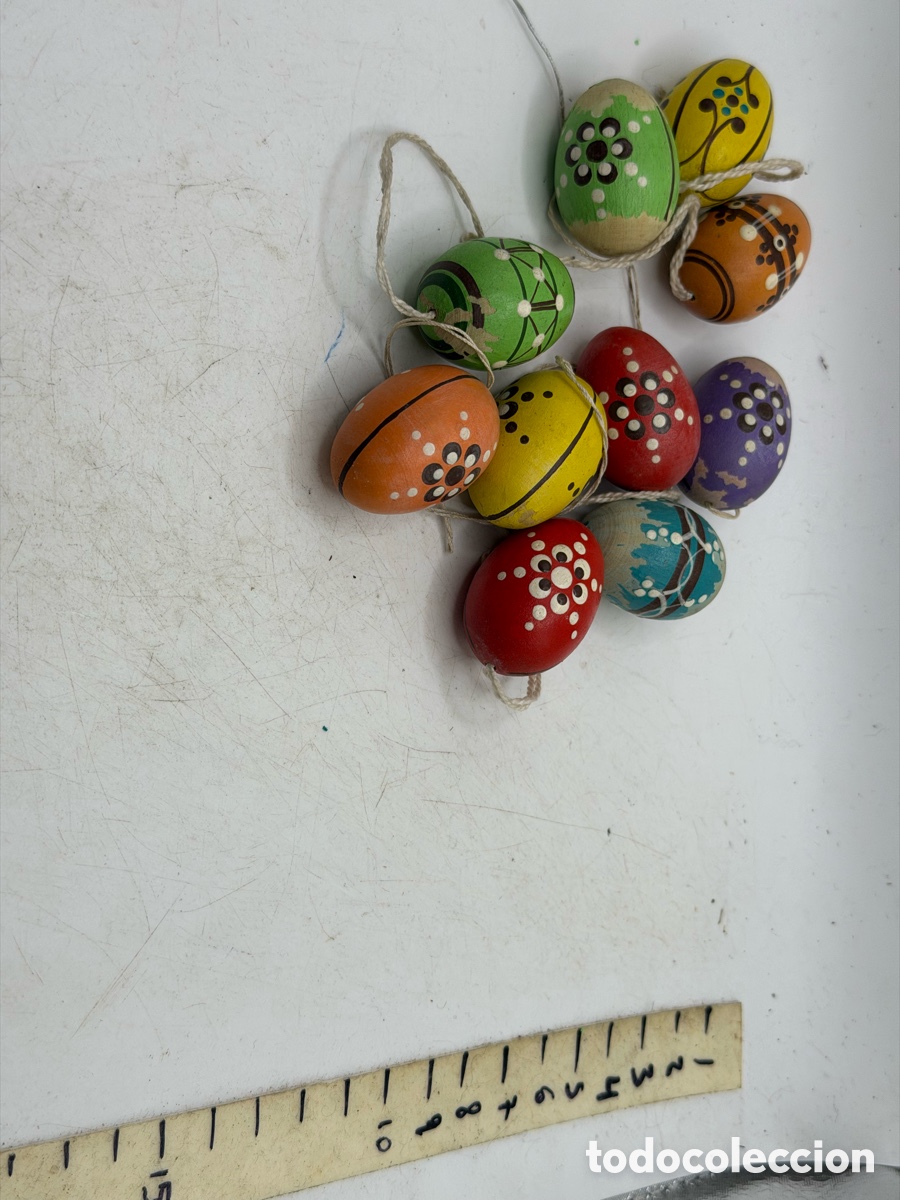 Antig&uuml;edades: Figuras de Huevos Pintados - Foto 7