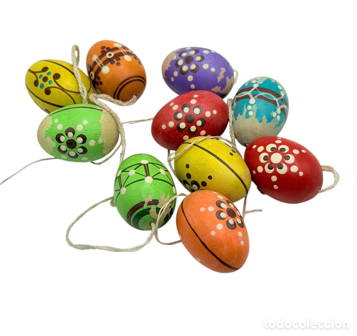 Antiquit&eacute;s: Figuras de Huevos Pintados