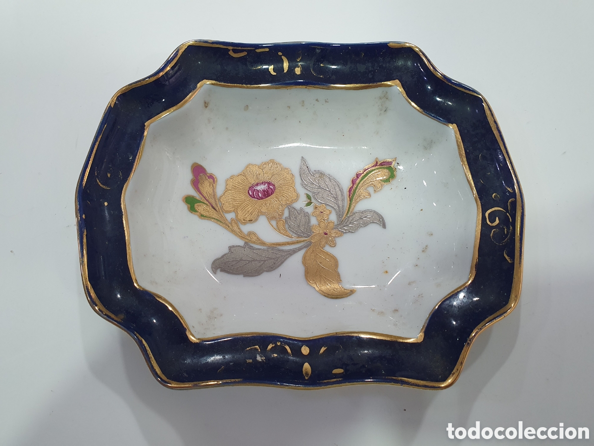 Oggetti Antichi: Platito porcelana Laurent's. (L66)