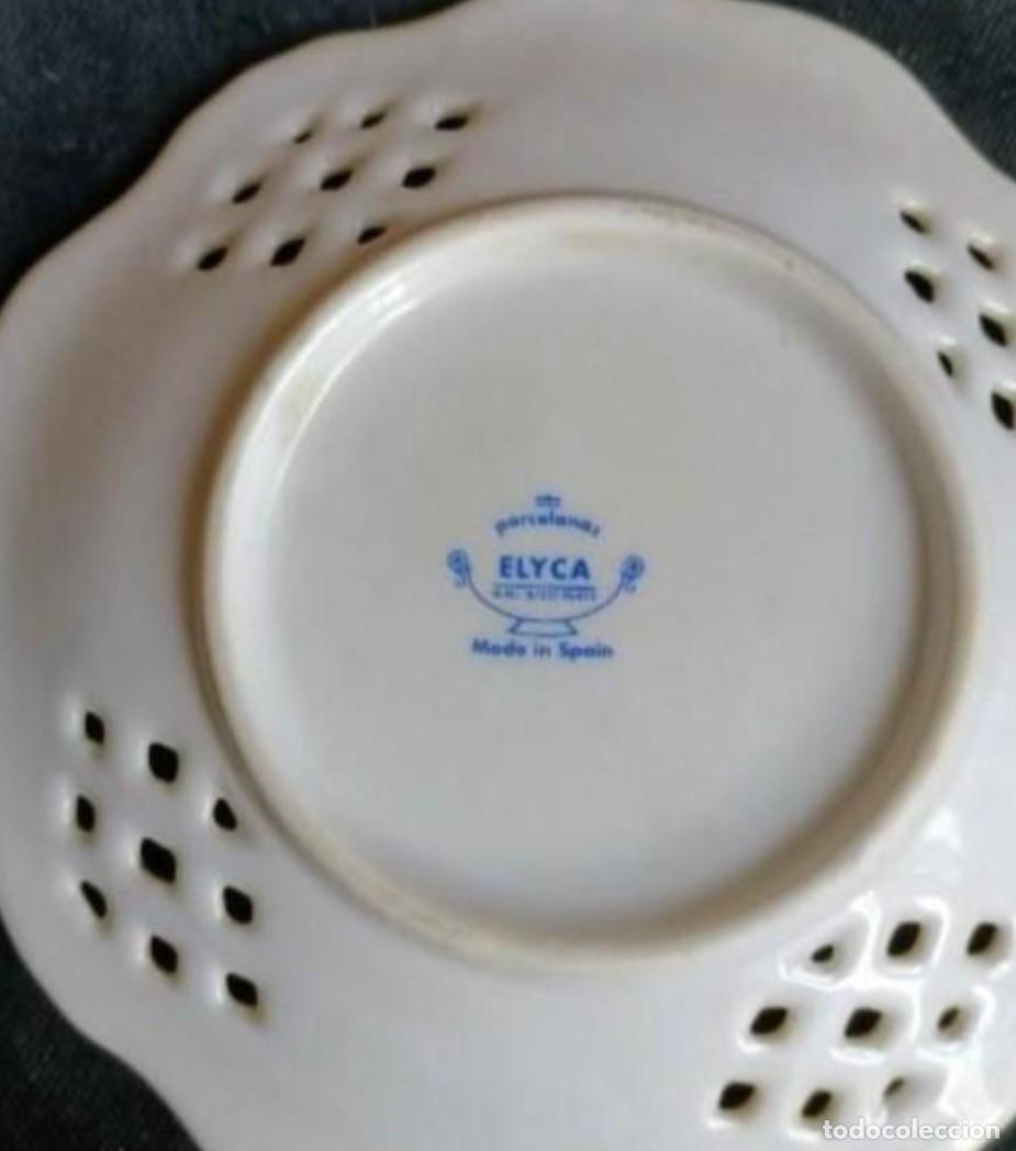 Antig&uuml;edades: Platito de porcelana.Elyca - Foto 3