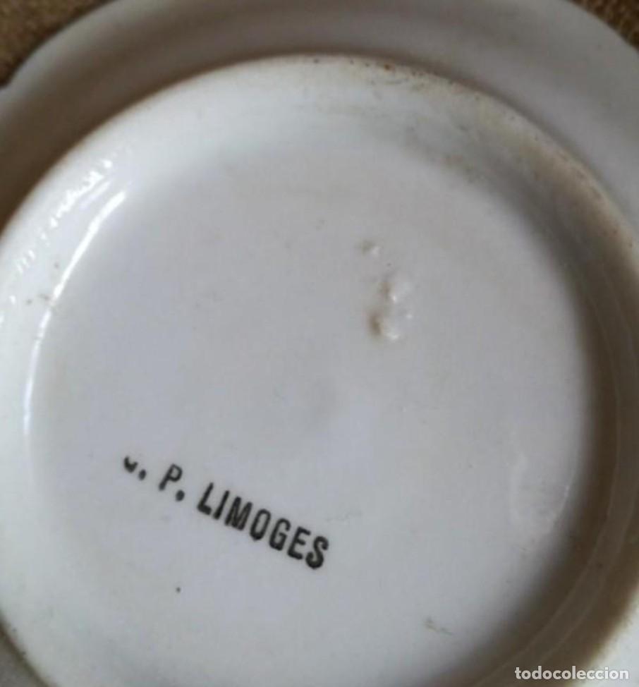 Antig&uuml;edades: Platito porcelana Limoges - Foto 2