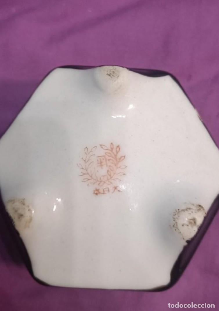 Antig&uuml;edades: Polvera porcelana china - Foto 4