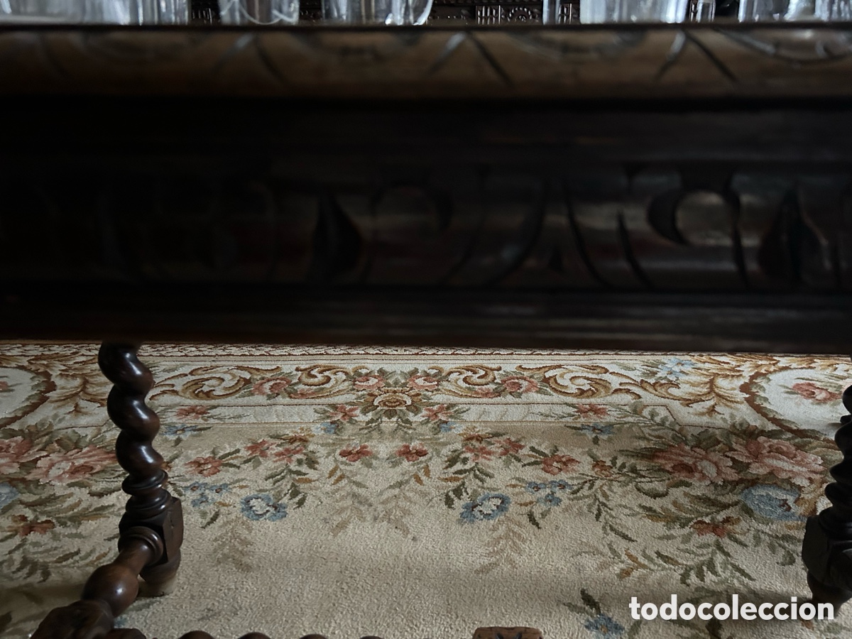 Antig&uuml;edades: Mesa de madera espa&ntilde;ola - Foto 2