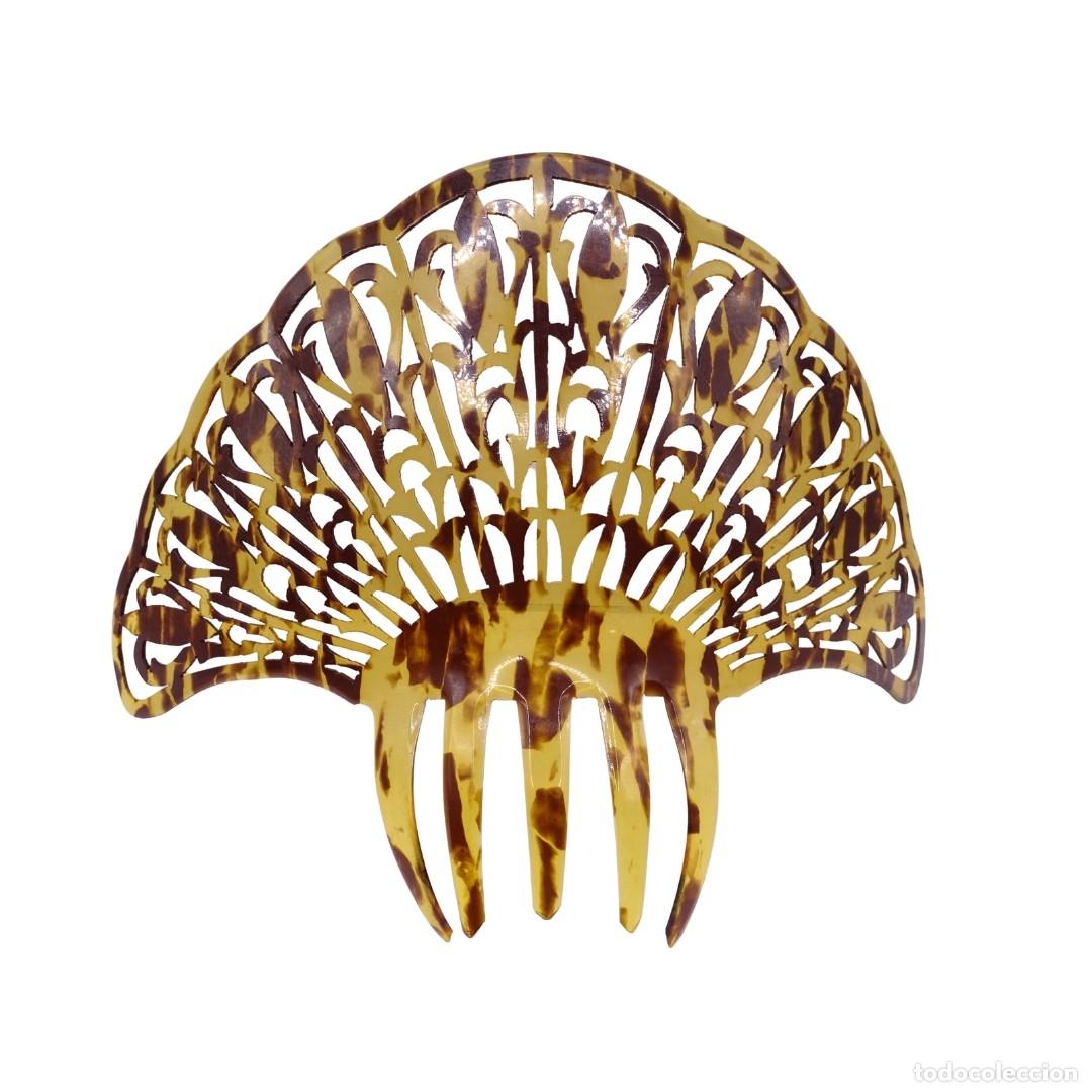 Antig&uuml;edades: Peineta alta, s&iacute;mil carey, 20&rsquo;s - Espa&ntilde;a