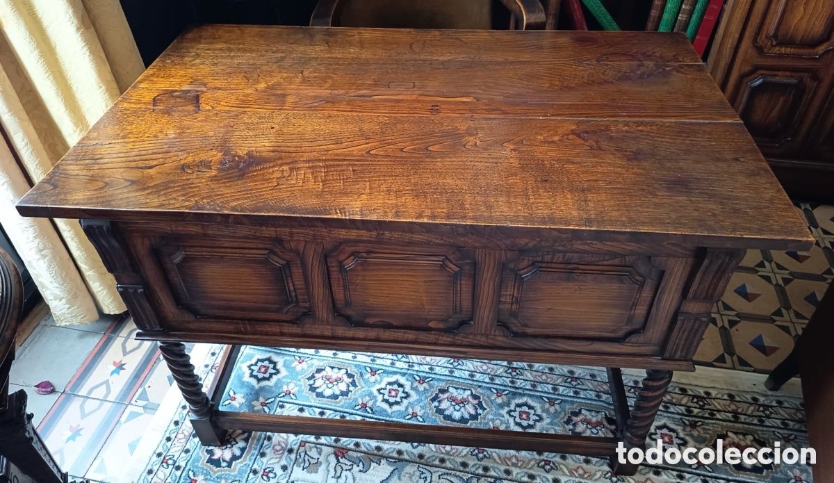 Antig&uuml;edades: Mesa castellana del XVII - Foto 2