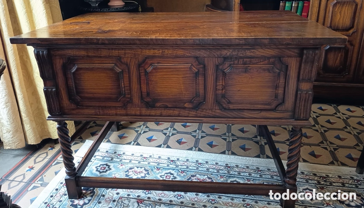 Antig&uuml;edades: Mesa castellana del XVII - Foto 3