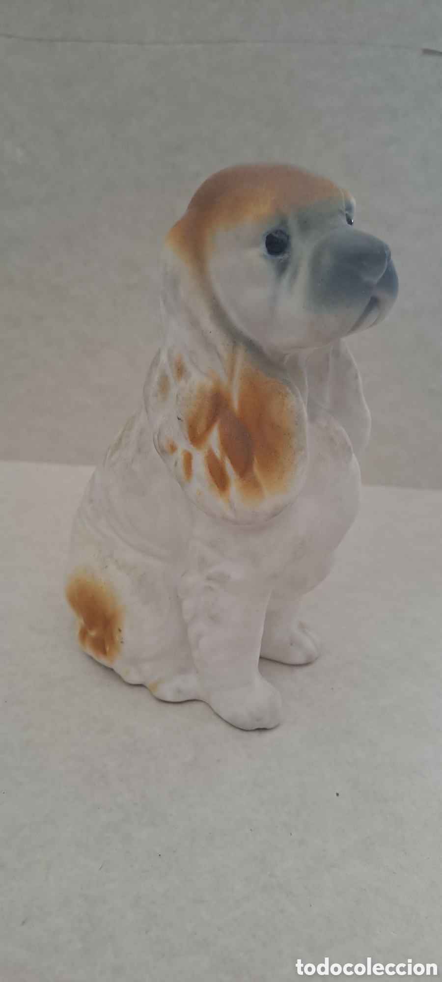 Antiguidades: PERRO DE PORCELANA DE TENGRA