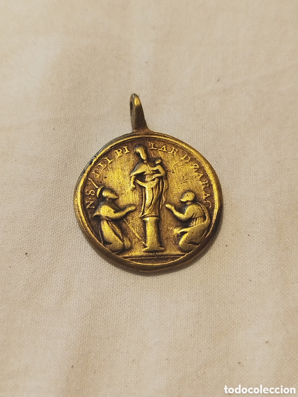 Antig&uuml;edades: Medalla de la Virgen del Pilar - Foto 2