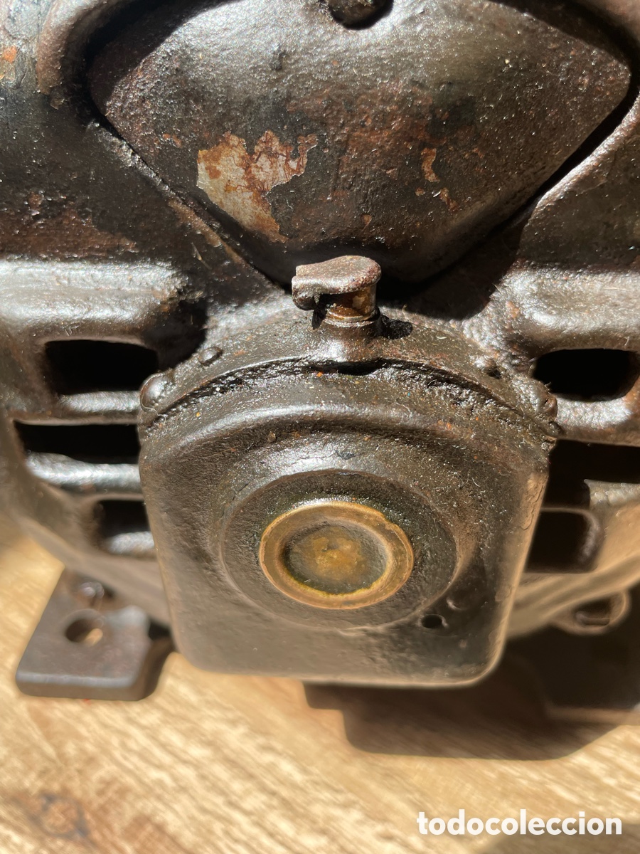 Antig&uuml;edades: Molinillo de caf&eacute; Simplex 6 con motor, polea y correa originales - Foto 23