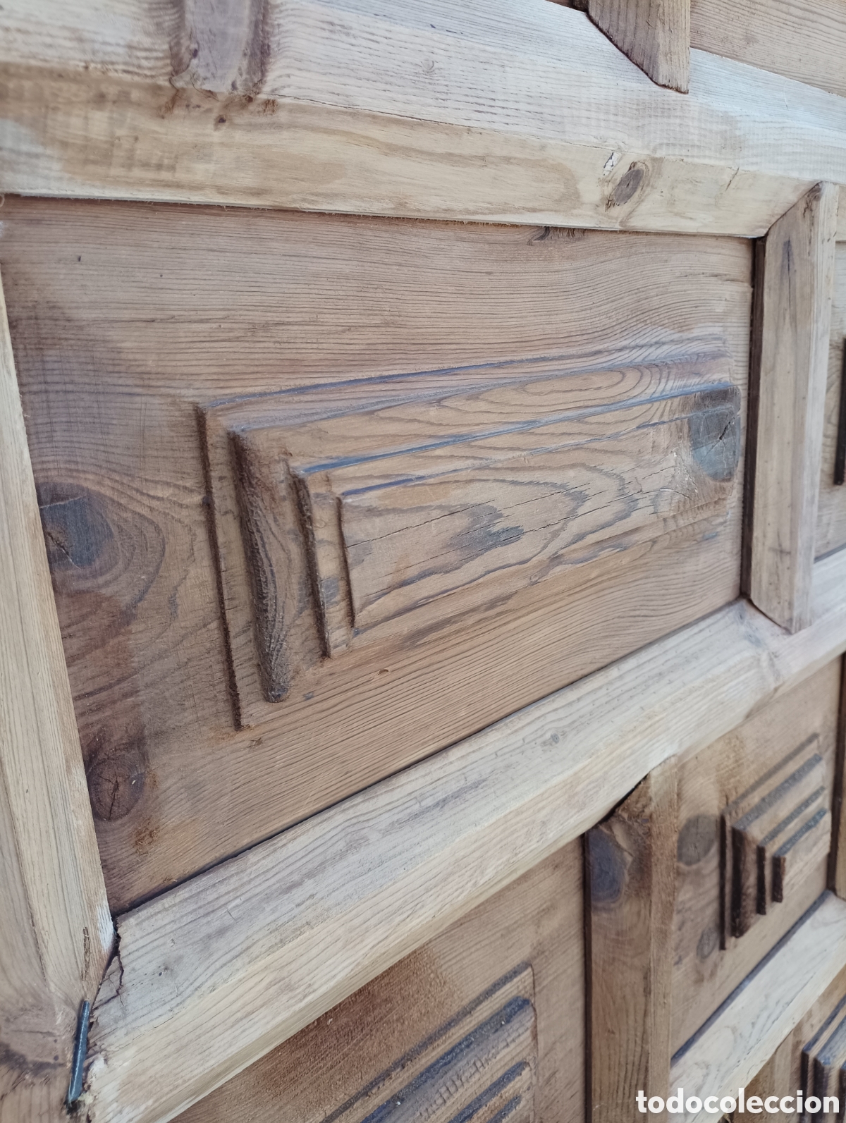 Antig&uuml;edades: PUERTA ANTIGUA DE MADERA - Foto 2