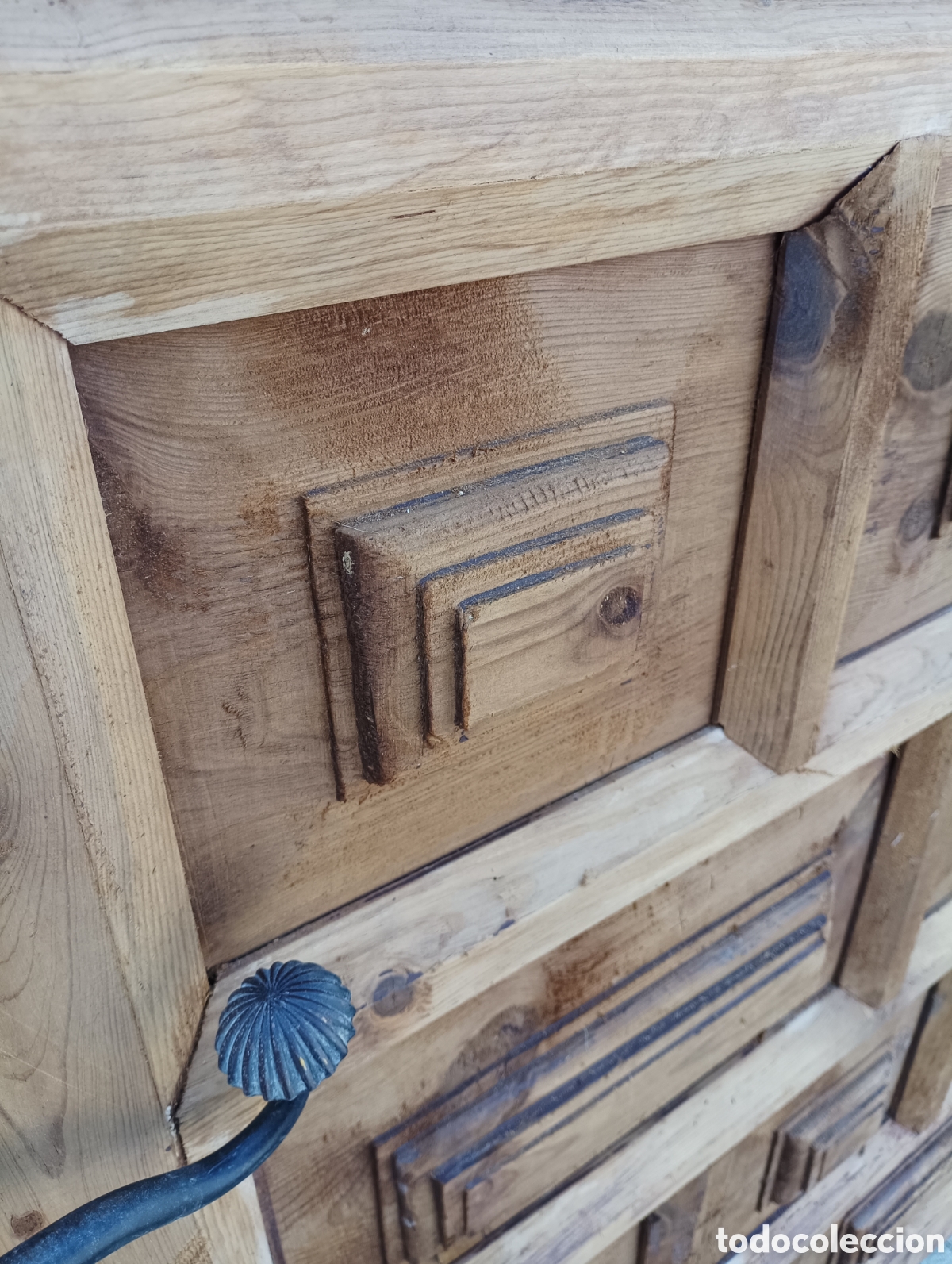 Antig&uuml;edades: PUERTA ANTIGUA DE MADERA - Foto 3