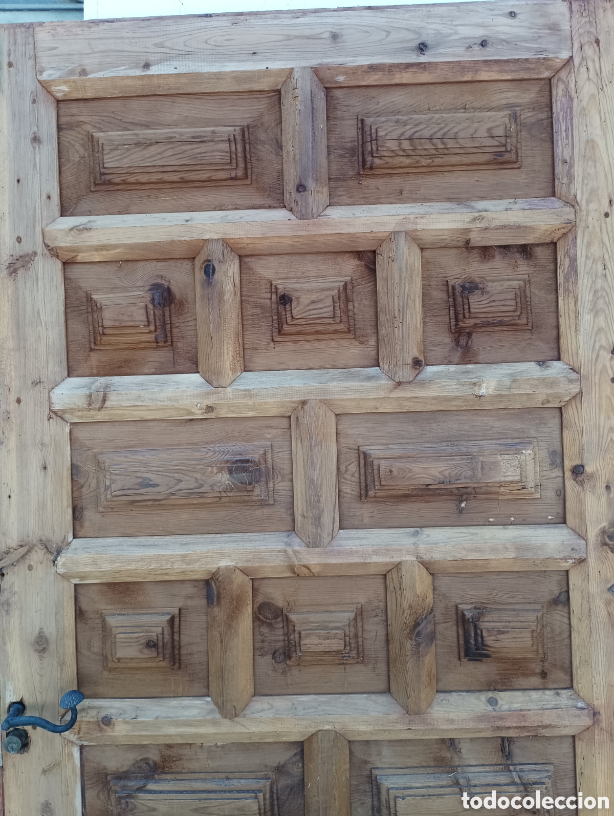 Antig&uuml;edades: PUERTA ANTIGUA DE MADERA - Foto 7