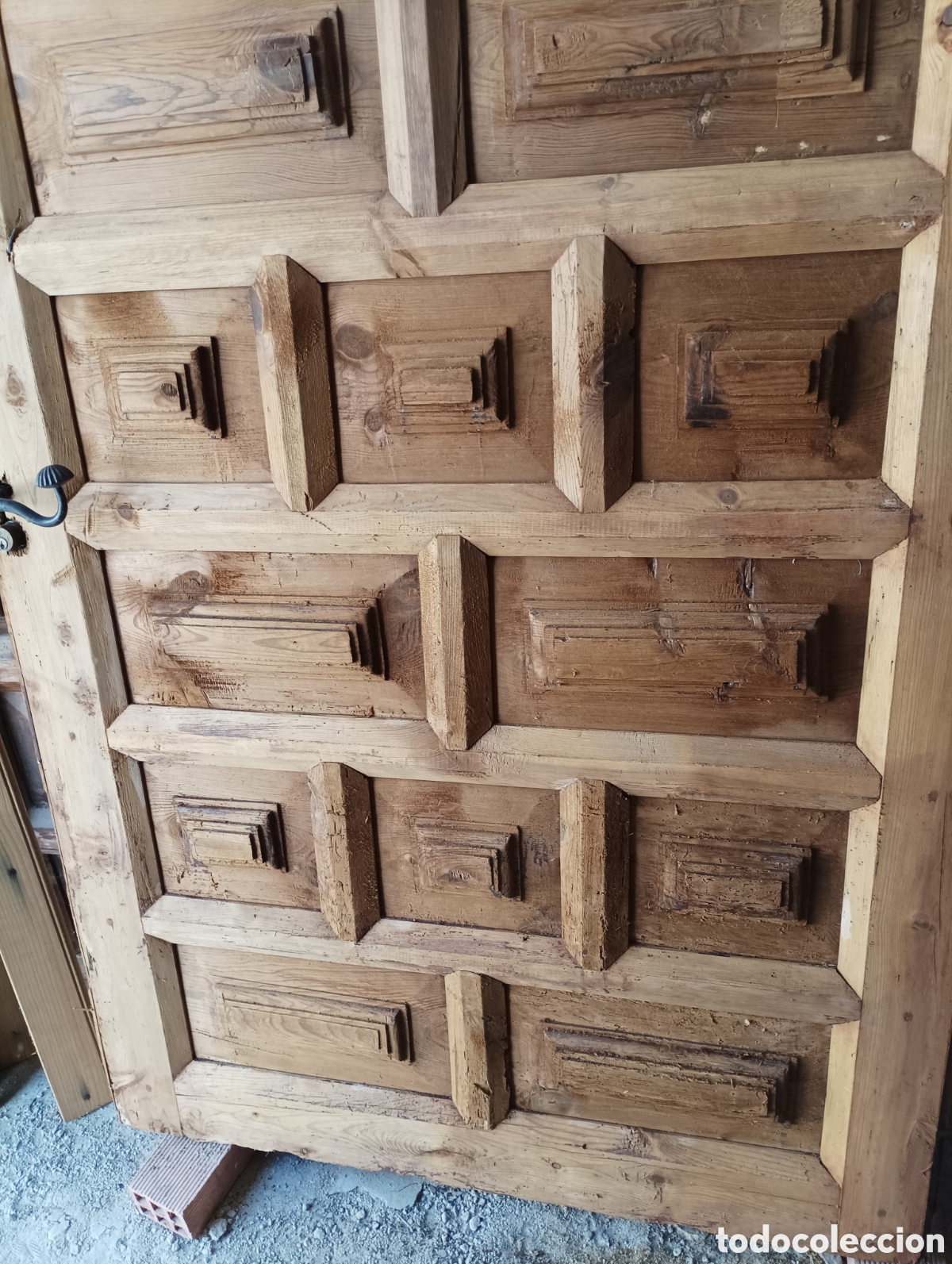 Antig&uuml;edades: PUERTA ANTIGUA DE MADERA - Foto 8