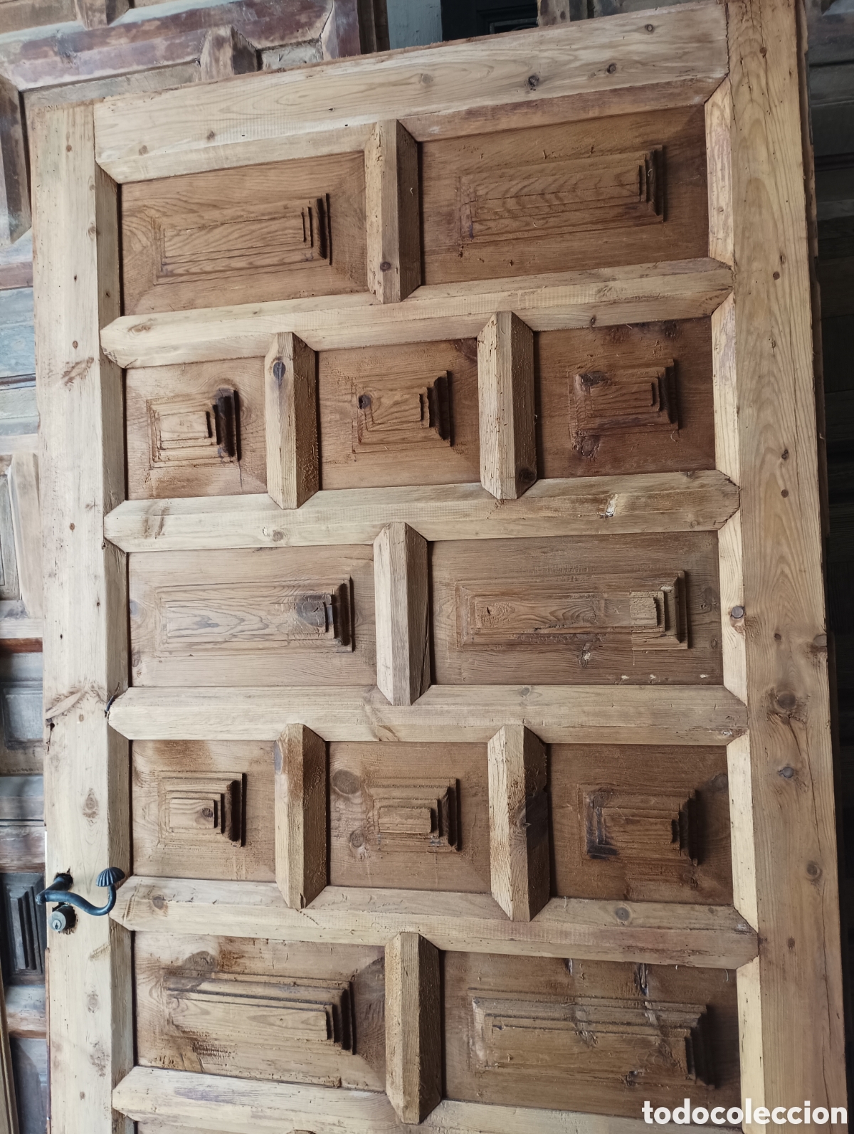 Antig&uuml;edades: PUERTA ANTIGUA DE MADERA - Foto 9