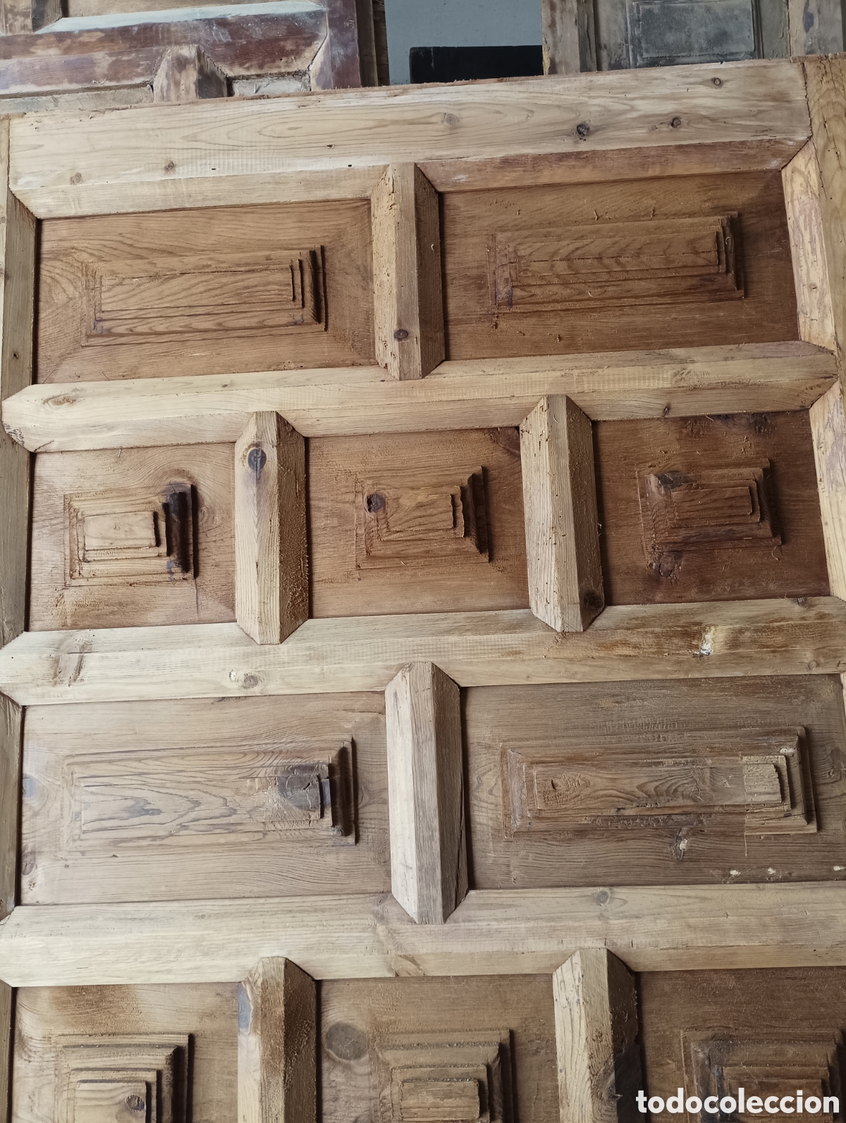 Antig&uuml;edades: PUERTA ANTIGUA DE MADERA - Foto 10