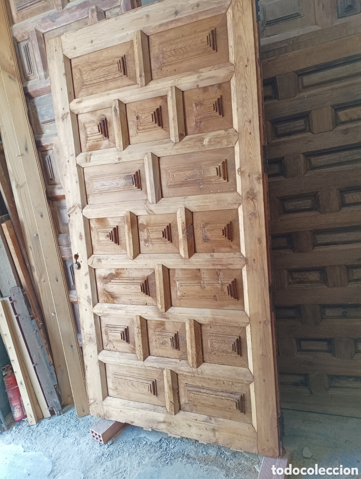 Antig&uuml;edades: PUERTA ANTIGUA DE MADERA - Foto 13