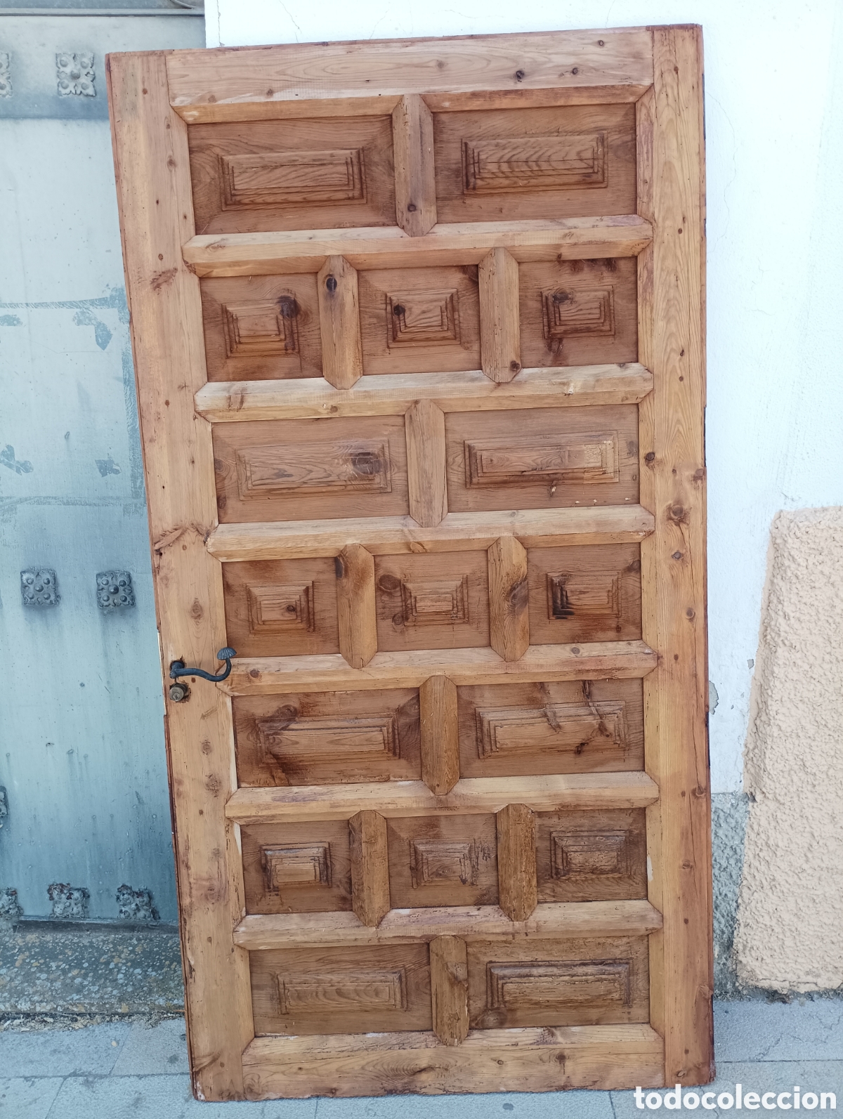 Antig&uuml;edades: PUERTA ANTIGUA DE MADERA - Foto 1