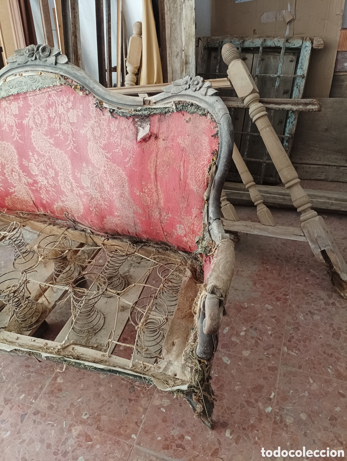 Antig&uuml;edades: SOF&Aacute; ANTIGUO ISABELINO - Foto 2