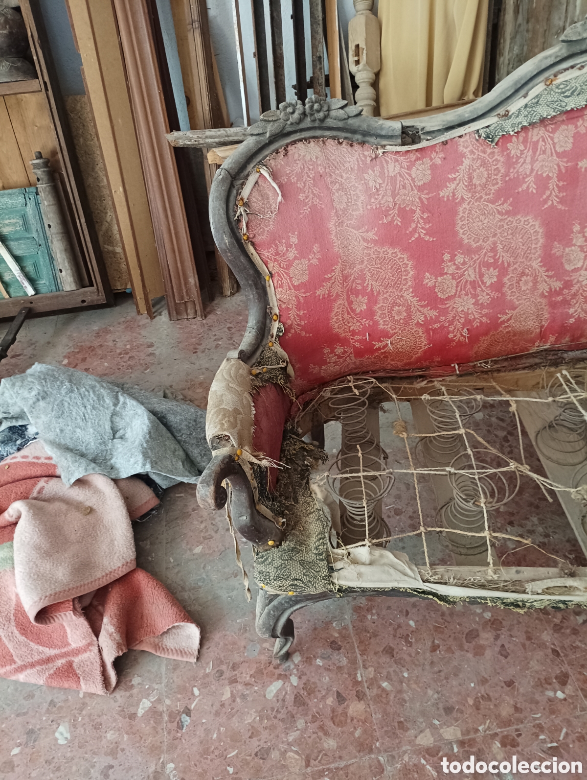 Antig&uuml;edades: SOF&Aacute; ANTIGUO ISABELINO - Foto 5