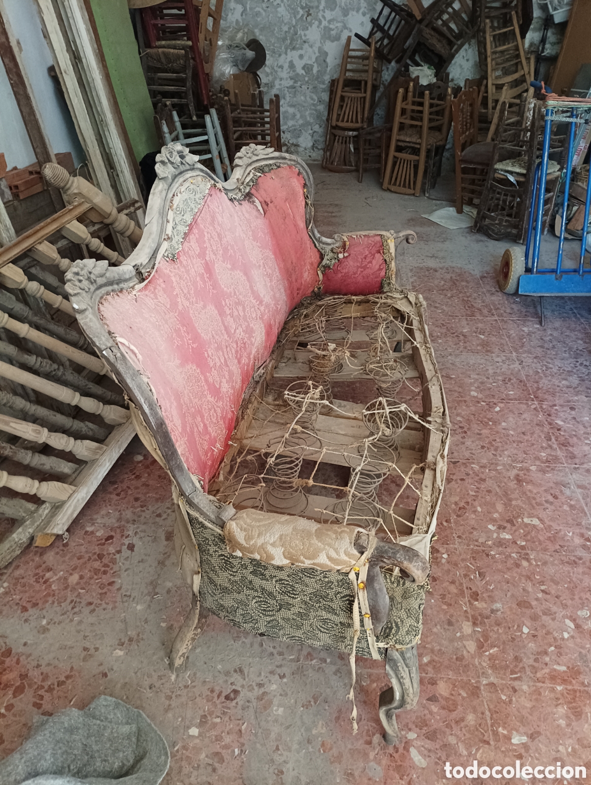 Antig&uuml;edades: SOF&Aacute; ANTIGUO ISABELINO - Foto 6