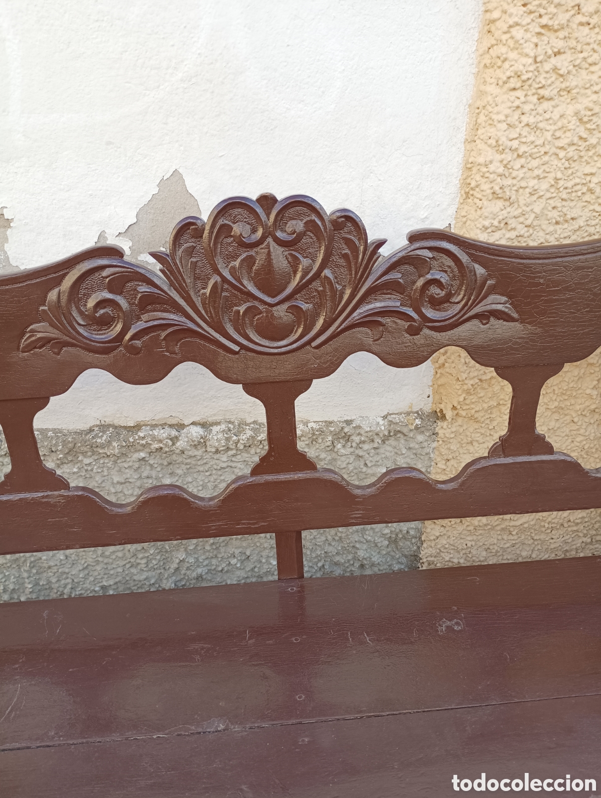 Antig&uuml;edades: SOF&Aacute; ANTIGUO DE MADERA - Foto 3