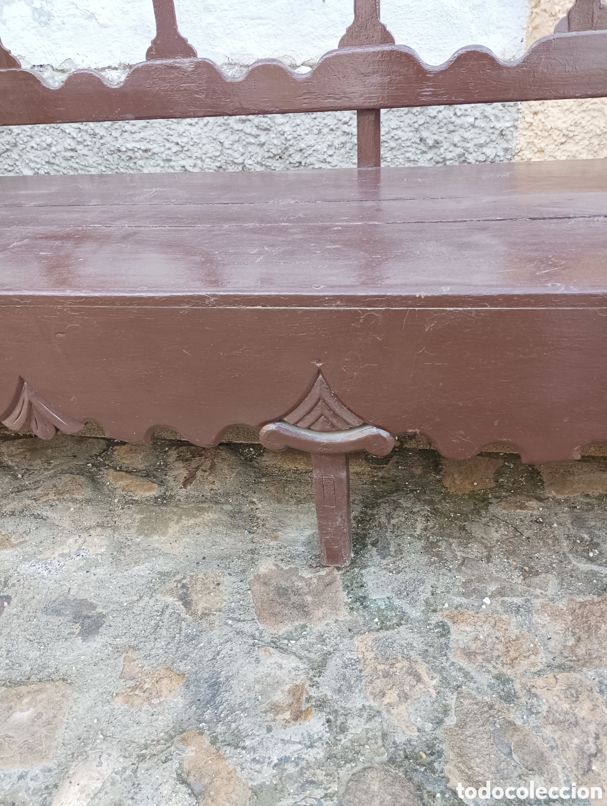 Antig&uuml;edades: SOF&Aacute; ANTIGUO DE MADERA - Foto 10