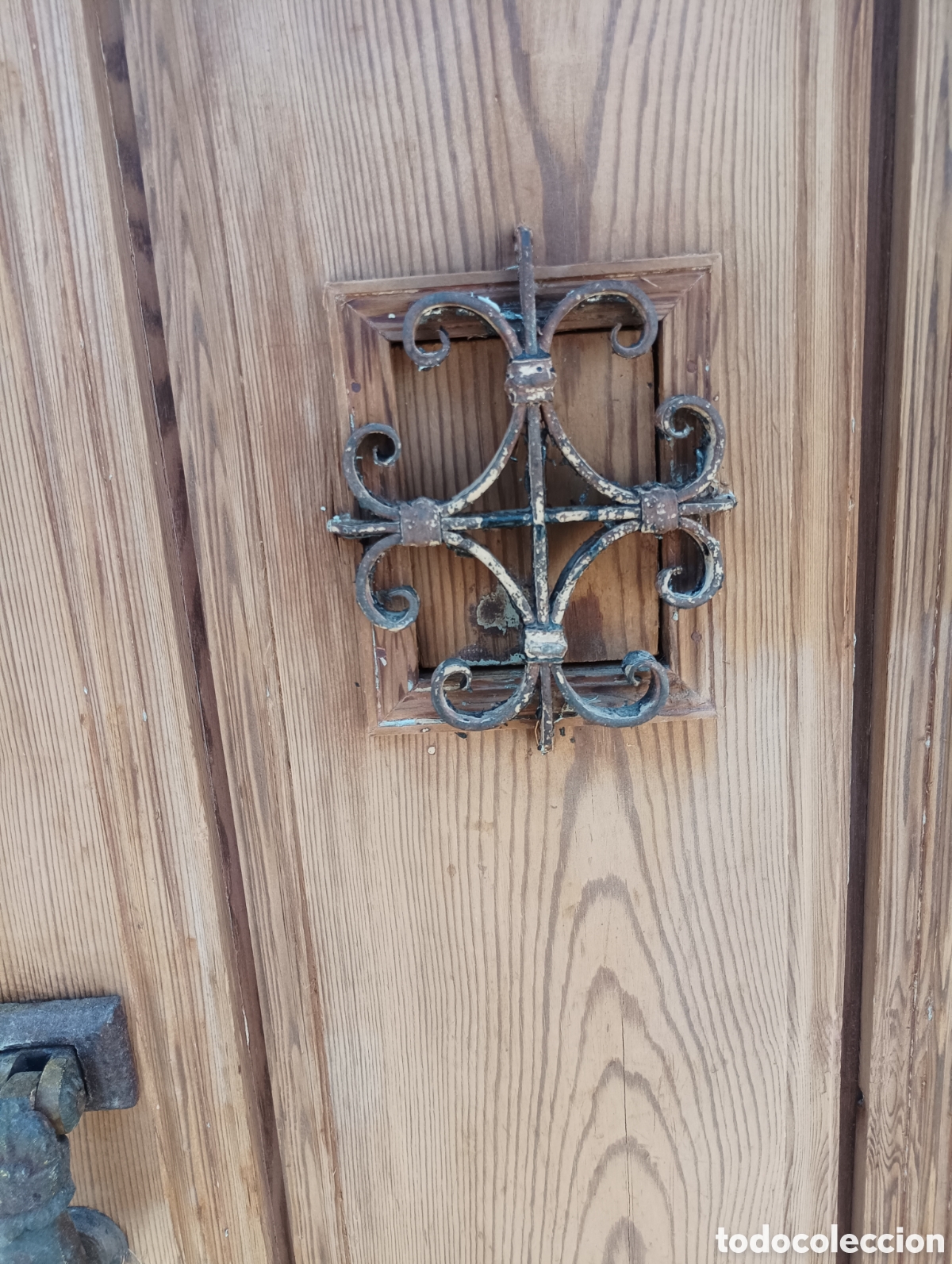 Antig&uuml;edades: PORT&Oacute;N ANTIGUO DE MADERA - Foto 4