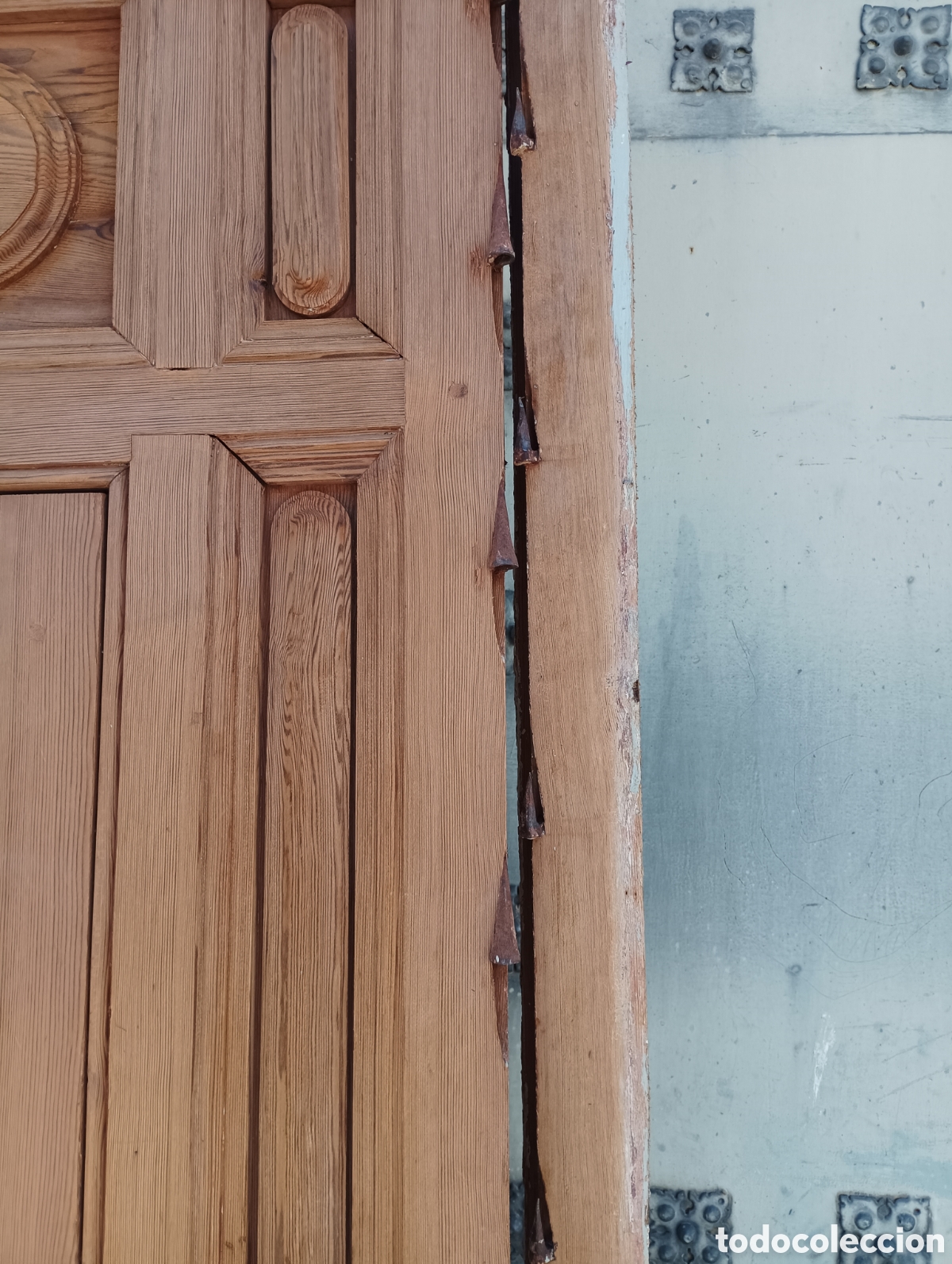 Antig&uuml;edades: PORT&Oacute;N ANTIGUO DE MADERA - Foto 5