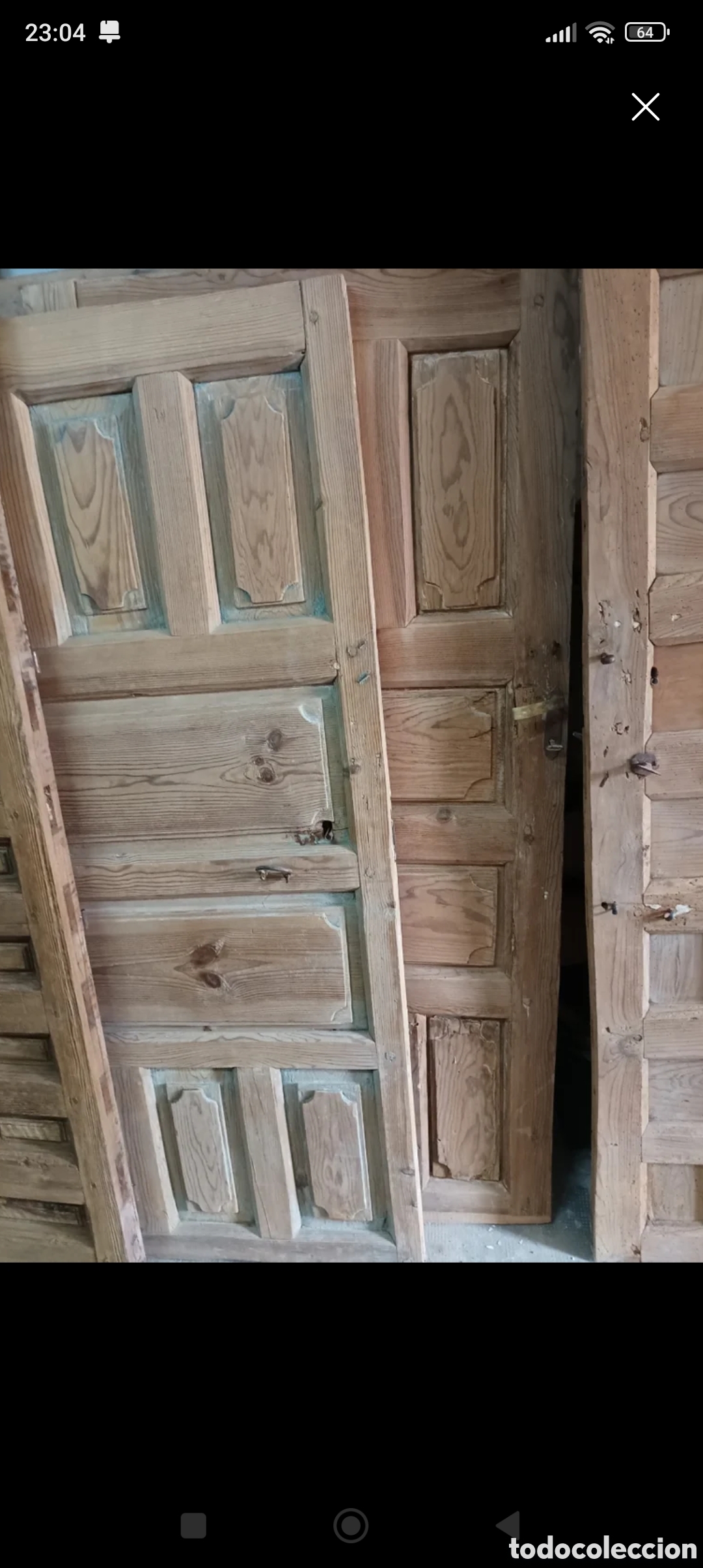 Antig&uuml;edades: PAREJA DE PUERTAS ANTIGUAS - Foto 2